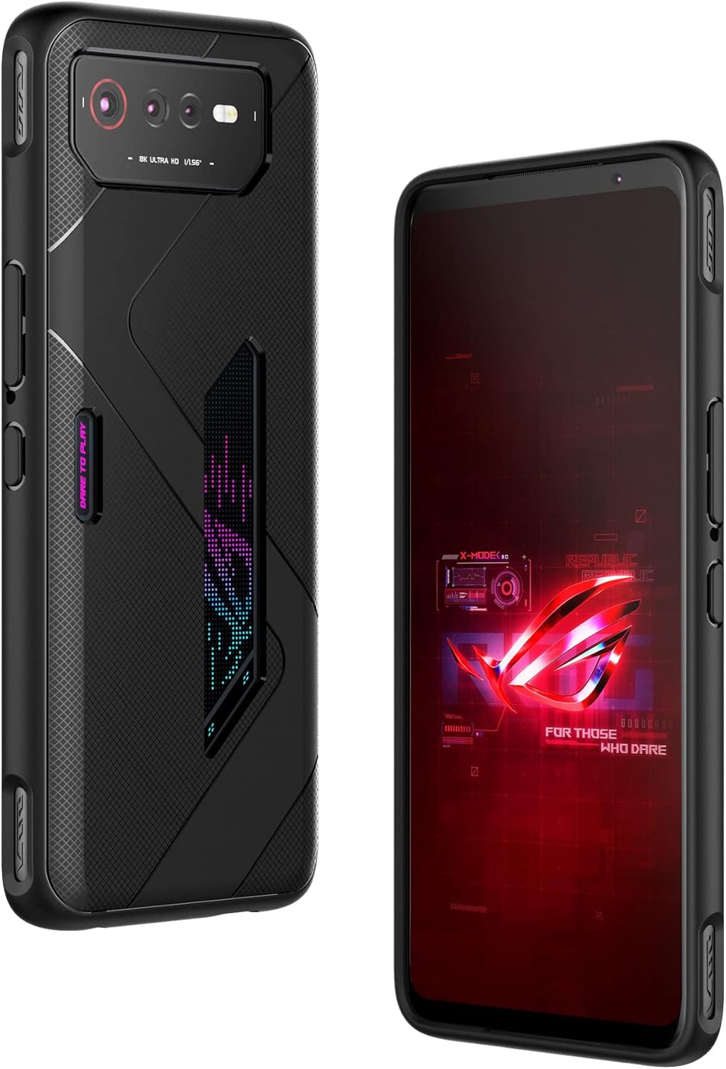 redluckstar Gaming Phone Case for ASUS ROG Phone 6, Soft TPU Heat
