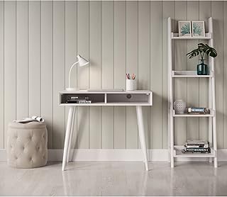 Lanzi 35" W Student Computer Desk, White