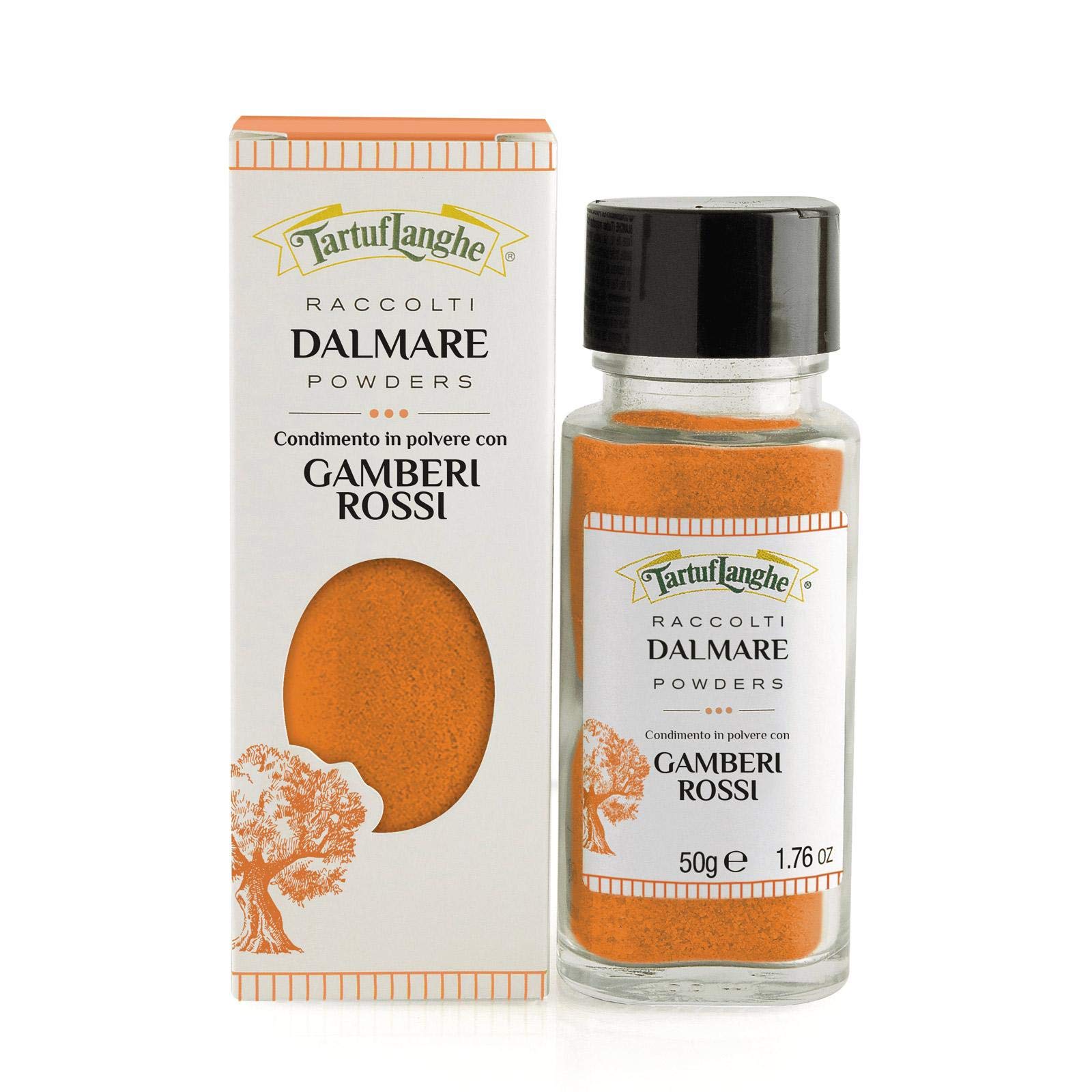 Condimento in polvere con Gamberi Rossi 50g Tartuflanghe DALMARE