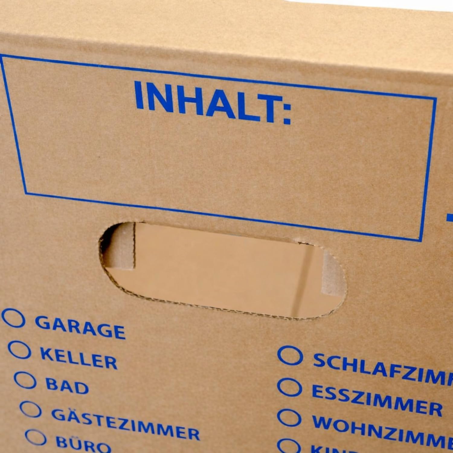 10 Umzugskartons 620x300x330 mm zweiwellig – stabiler Karton bis 40 kg –verstärkte Griffe – stapelbar Umzugskiste Umzugkarton Umzugsbox Lagerkarton Bücherkarton Ordnerkarton (10 Stück)