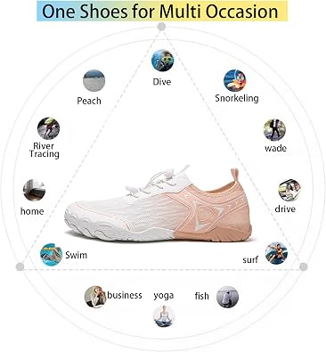 Hike Barefoot Shoes for Womens Mens,Pro Water Footwear Wide Toe Box Non-Slip Unisex Shoes,Breathable Mesh Upper Outdoor Athletic Hiking Walking Running Foot Wear