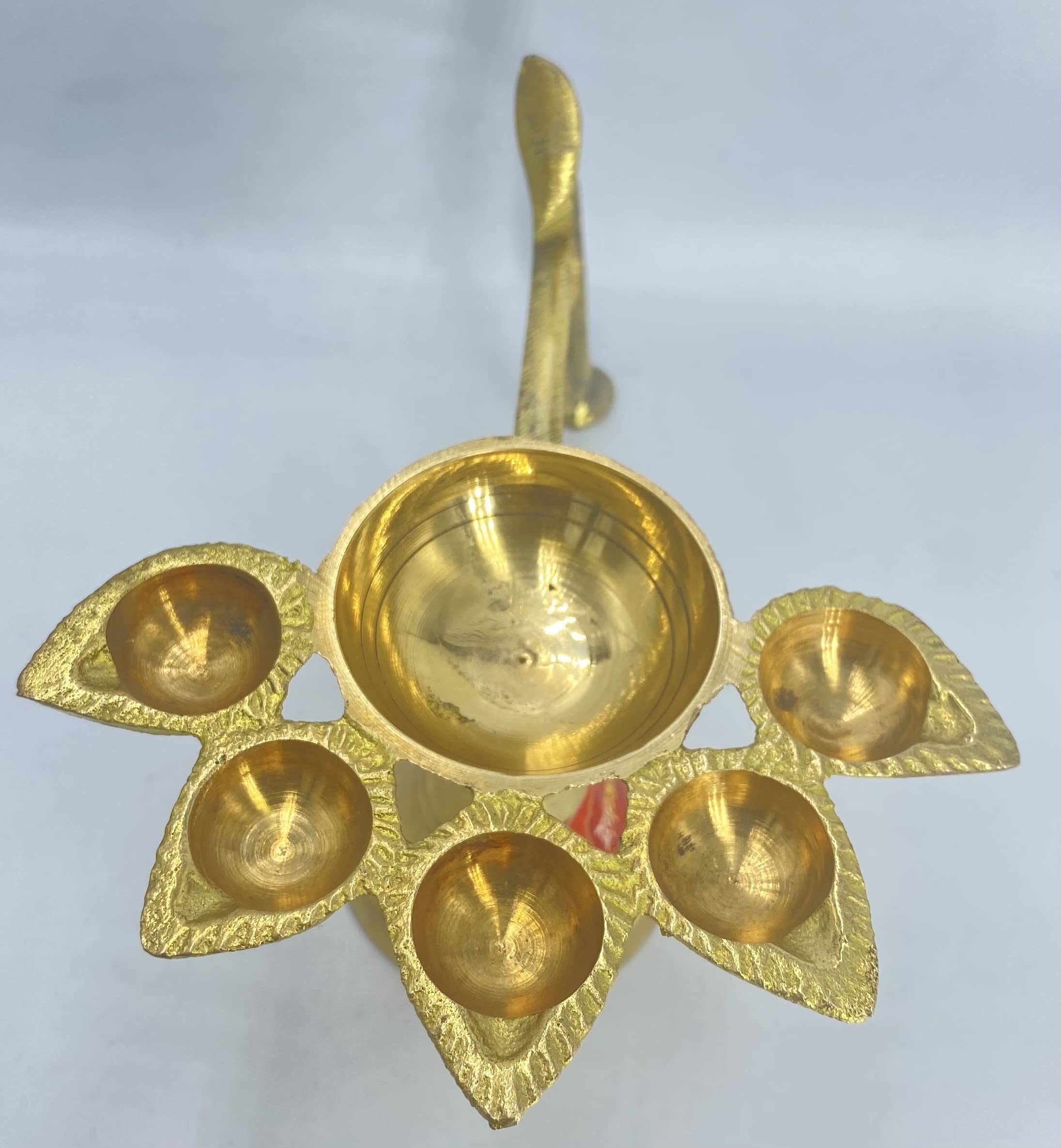 Brass Panch Mukhi Diya