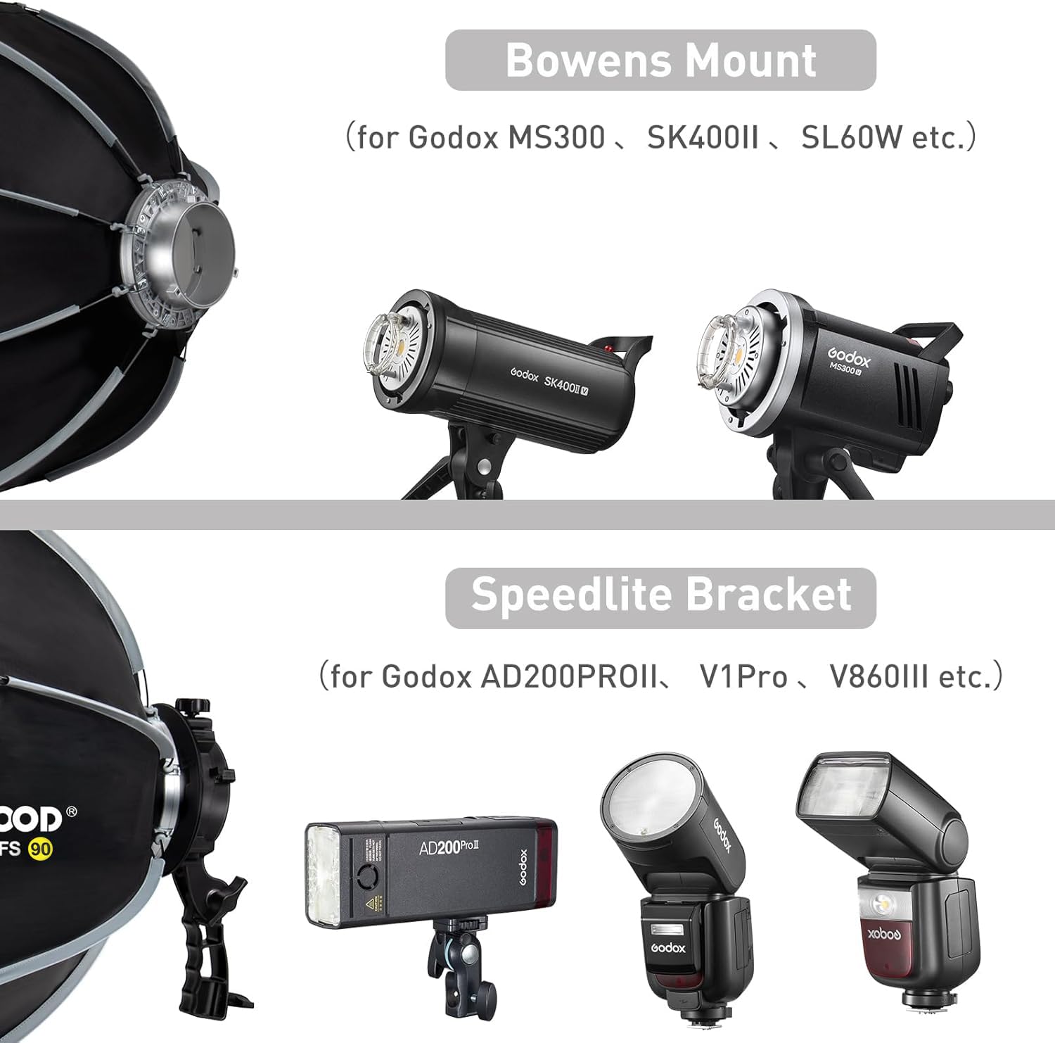 Raja Quick-Folding Softbox Octa 120cm - Softboxen für Studioblitz
