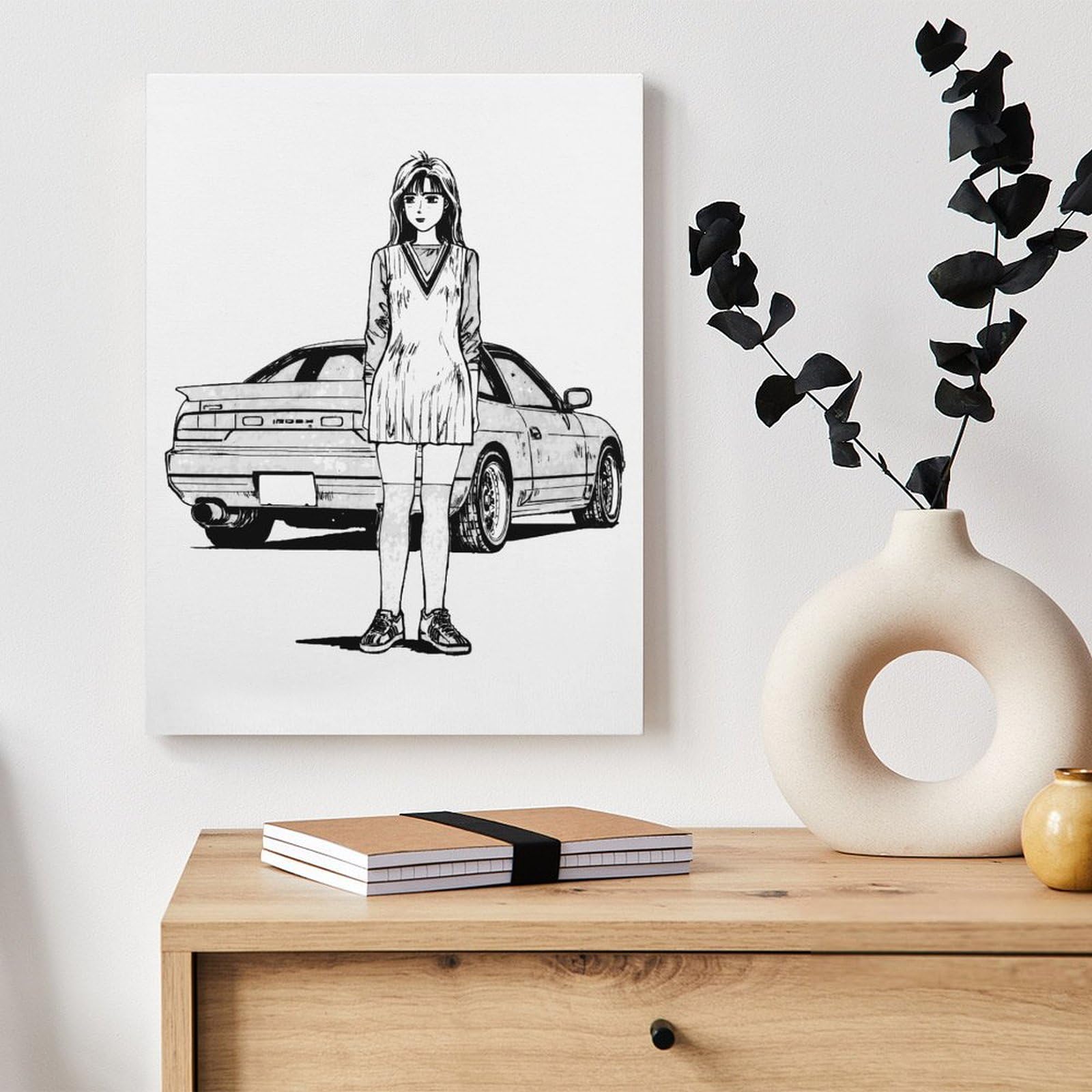 Amazon.co.jp: アートパネル 頭文字d イニシャル D 装飾画 30x40cm