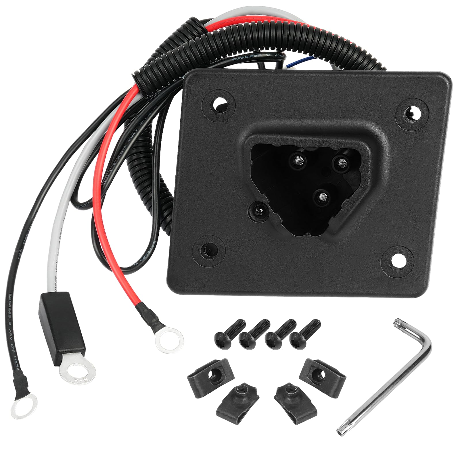 Amazon.com : DRIVE UP Golf Cart 48V Charger Receptacle for EZGO