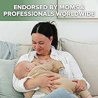 Vista 2 de Haakaa Extractor de leche manual con base de 4 fl oz/3.4 fl oz+tapa (rubor), Gen.2 Rosa (Blush)