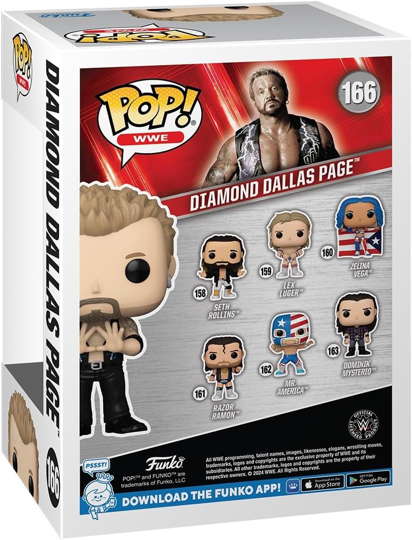 Funko POP WWE: Diamond Dallas Page - Collectable Vinyl Figure - Gift Idea - Official Merchandise - for Kids & Adults - Sports Fans - Model Figure for Collectors and Display