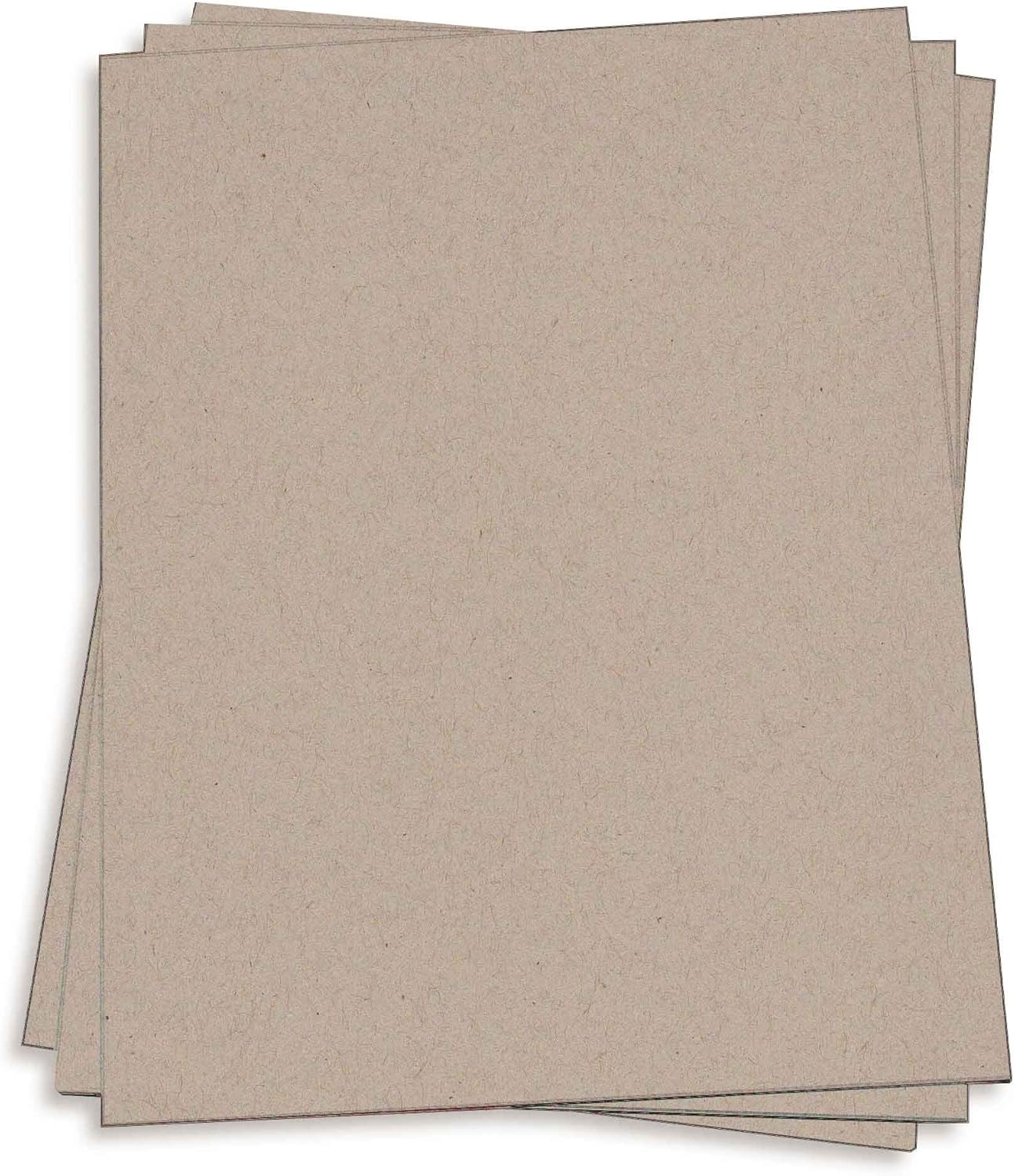 Desert Storm Brown Card Stock - 8 1/2 x 14 Environment Smooth 80lb Cover, 250 Pack