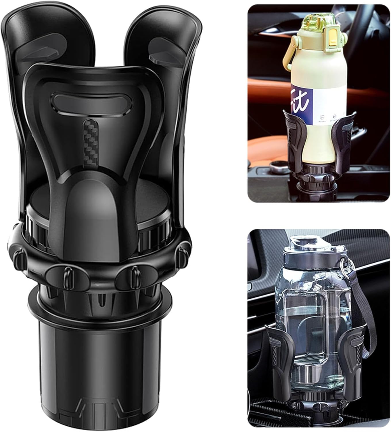 Upgrade Car Cup Holder Expander Adapter, Cup Holder Extender with