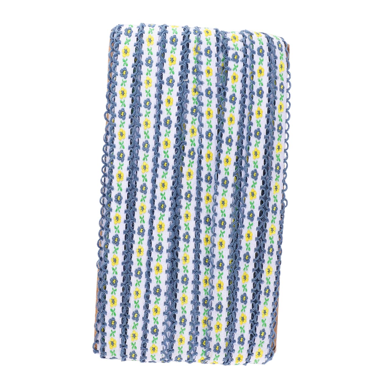 SHINEOFI 2piezas Accesorios De Ropa Estilo Bordado De Encaje Floral Cinta De Encaje Bordada Para Trajes Antiguos Yards