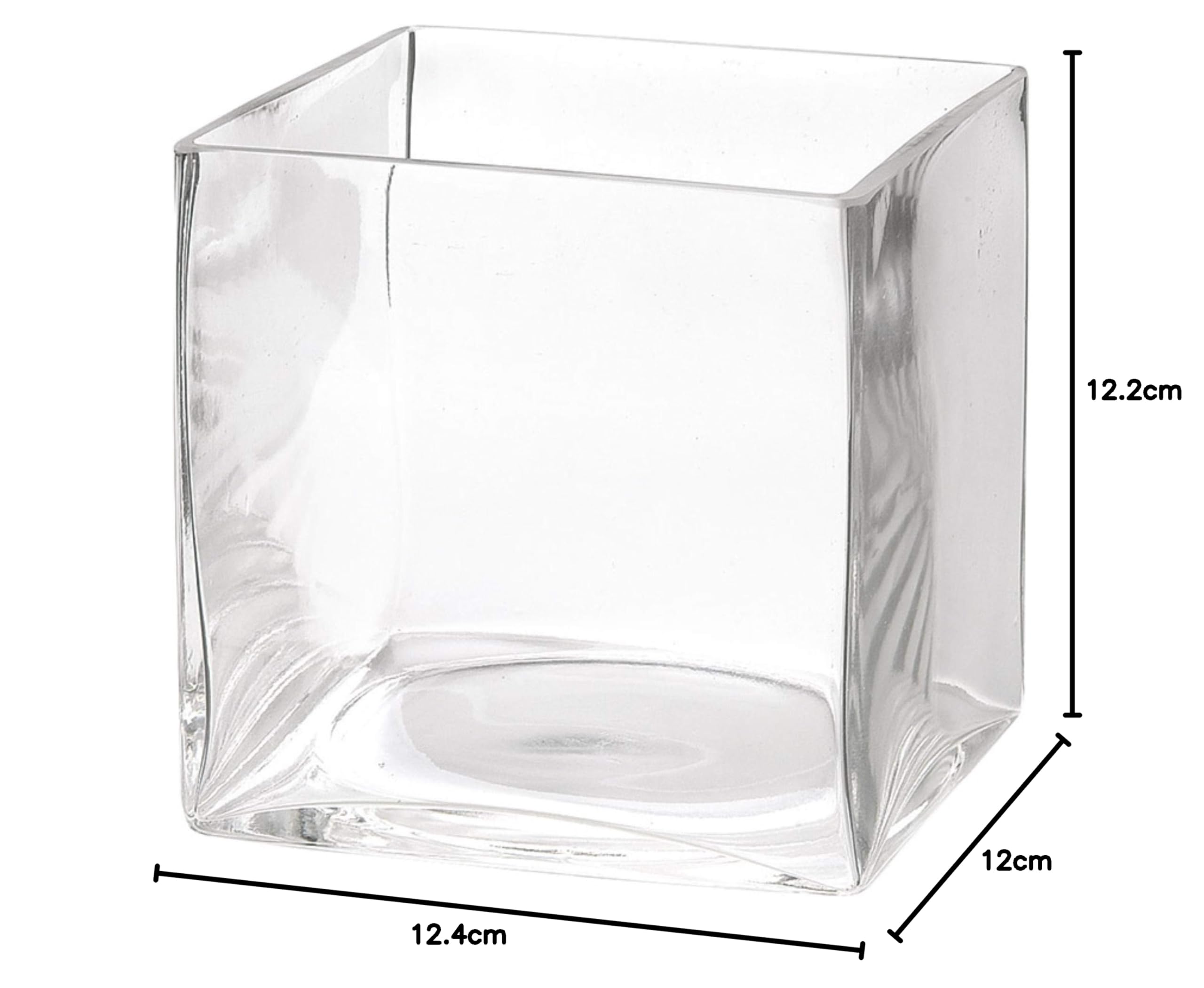 Amazon.co.jp: 松野ホビー ガラス 容器 四角 おしゃれ キューブ