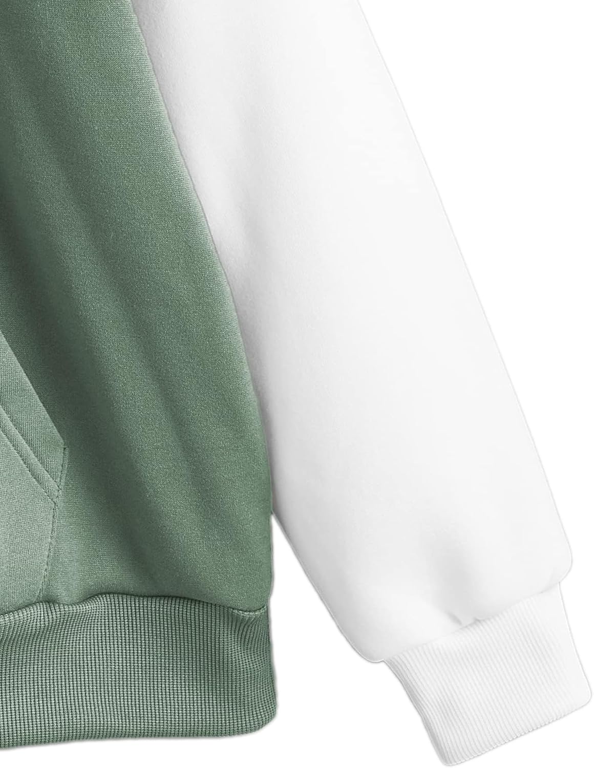 Hilinker Women's Cute Color Block Hoodie Casual Long sleeve Pullover Sweatshirt - Image 4