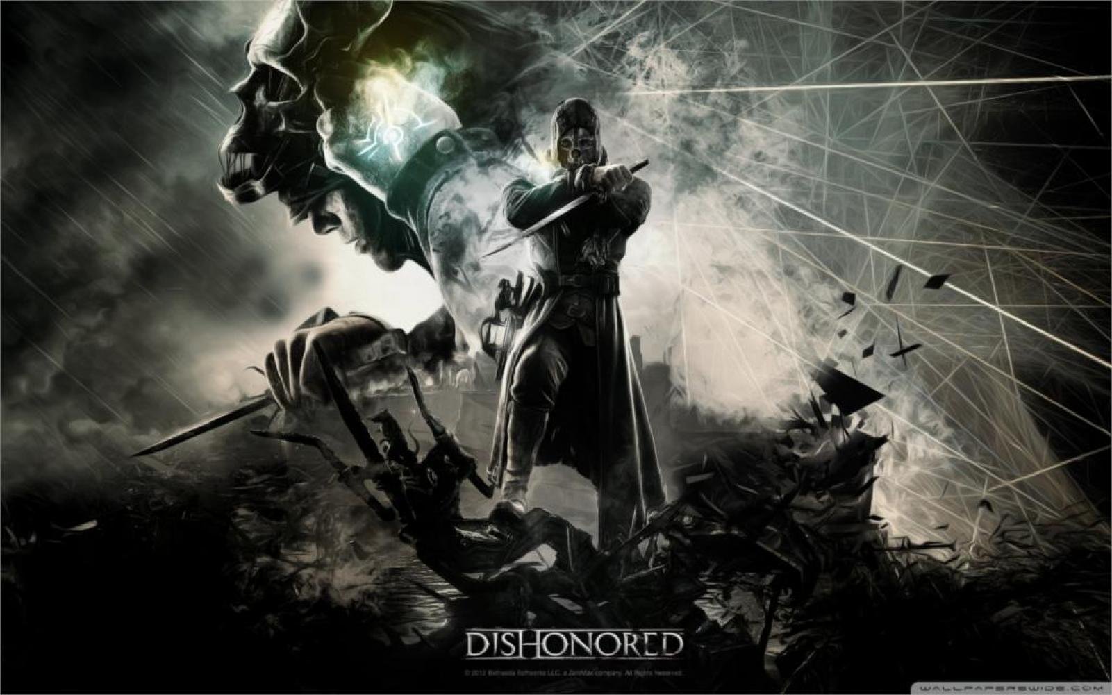 非売品】DISHONORED 2 ディスオナード B2 ゲーム ポスター 非売品