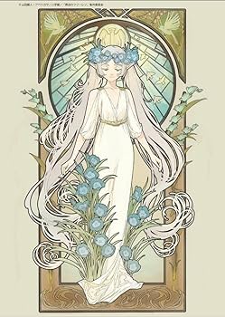 葬送のフリーレン展　ミュシャ　ヒンメル　フリーレン　6点セット Amazon.co.jp: 葬送のフリーレン展 ミュシャ風 アクリルスタンド