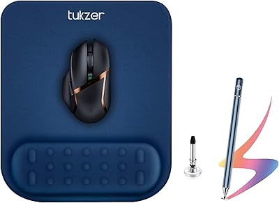 Tukzer Gel Mouse Pad Wrist Rest Memory-Foam Ergonomic Mousepad| Cushion ...