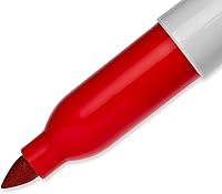 Vista 6 de Sharpie Marcadores súper permanentes, punta fina, rojo, 12