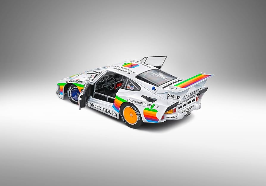 Solido 1:18 Scale Porsche 935 K3 24H Le Mans 1980 Model, White