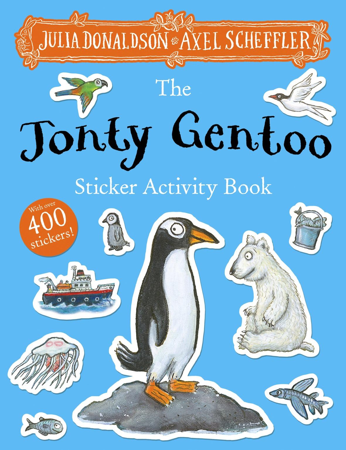 Jonty Gentoo Sticker Activity Book: packed with mazes, do-to-dots, word searches, colouring-in pages and more!