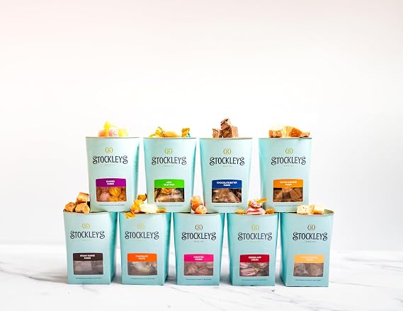 Stockley's Mint Selection Treat Carton - 250g | Assorted Mint-Flavoured Sweets