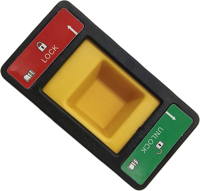Alavanca de liberação da trava da porta traseira de carga KDFUHRUI BK3Z6123552A para Ford Transit – 1 unidade