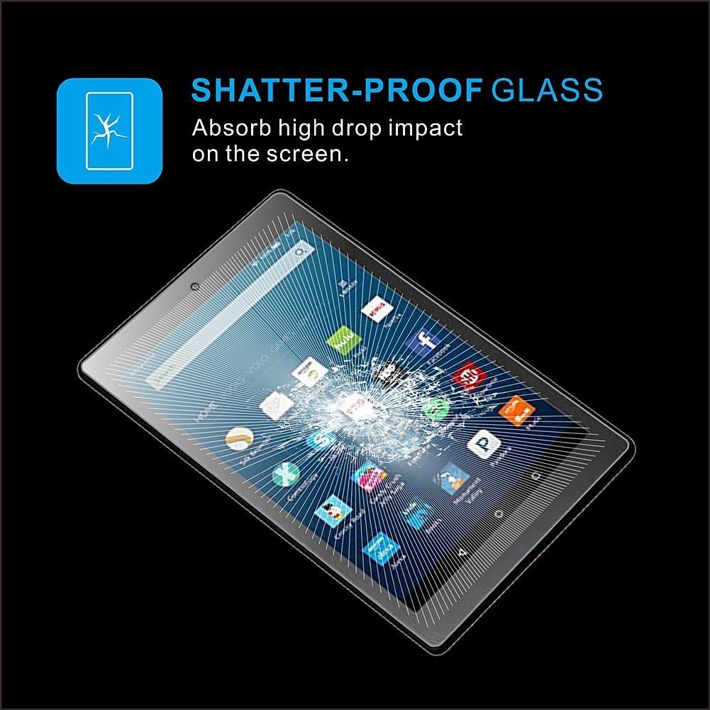 [2 Pack] ZTOZ All New Kindle HD 8 Tablet Tempered Glass Screen Protector (9th/8th/7th/6th Generation,2019/2018/2017/2016 Releases), [Easy Installation][Anti-Scratch][Bubble Free]