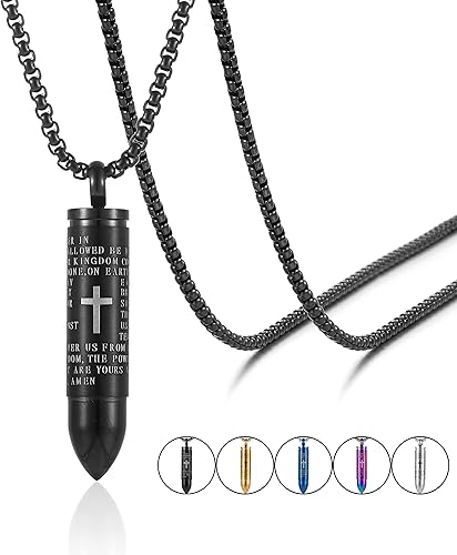 Miniatura 2 de Collar de urna, collar de urna de cremación para cenizas, colgante conmemorativo de recuerdo celta, joyería de urna impermeable, medallón de acero