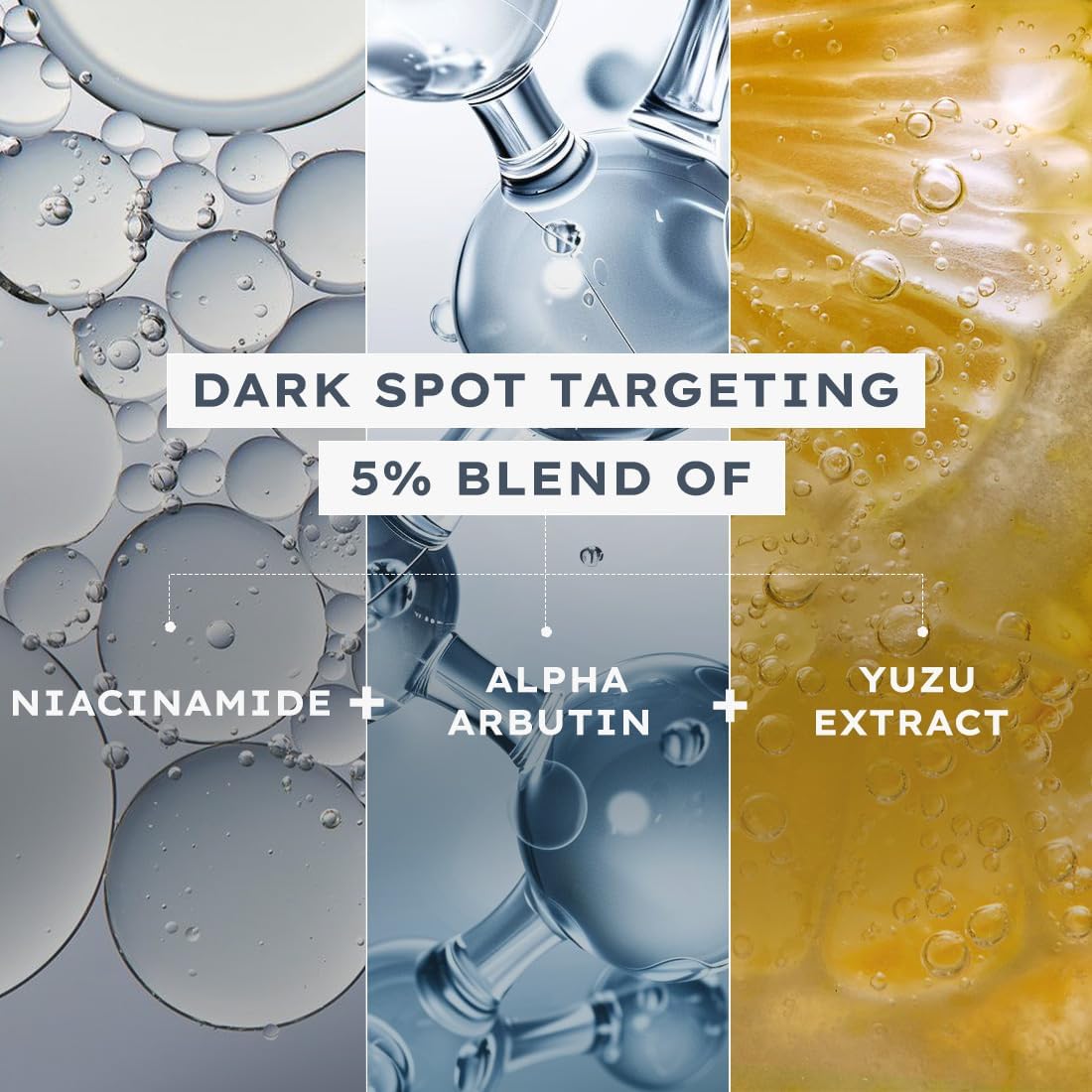 Hyphen-44% Rice Water Brightening Face Serum Pads | 5% Niacinamide & Alpha Arbutin to Reduces Dark Spots & Pigmentation | Toner Pads with Serum for Glowing Glass Skin | All Skin Types - 50 count