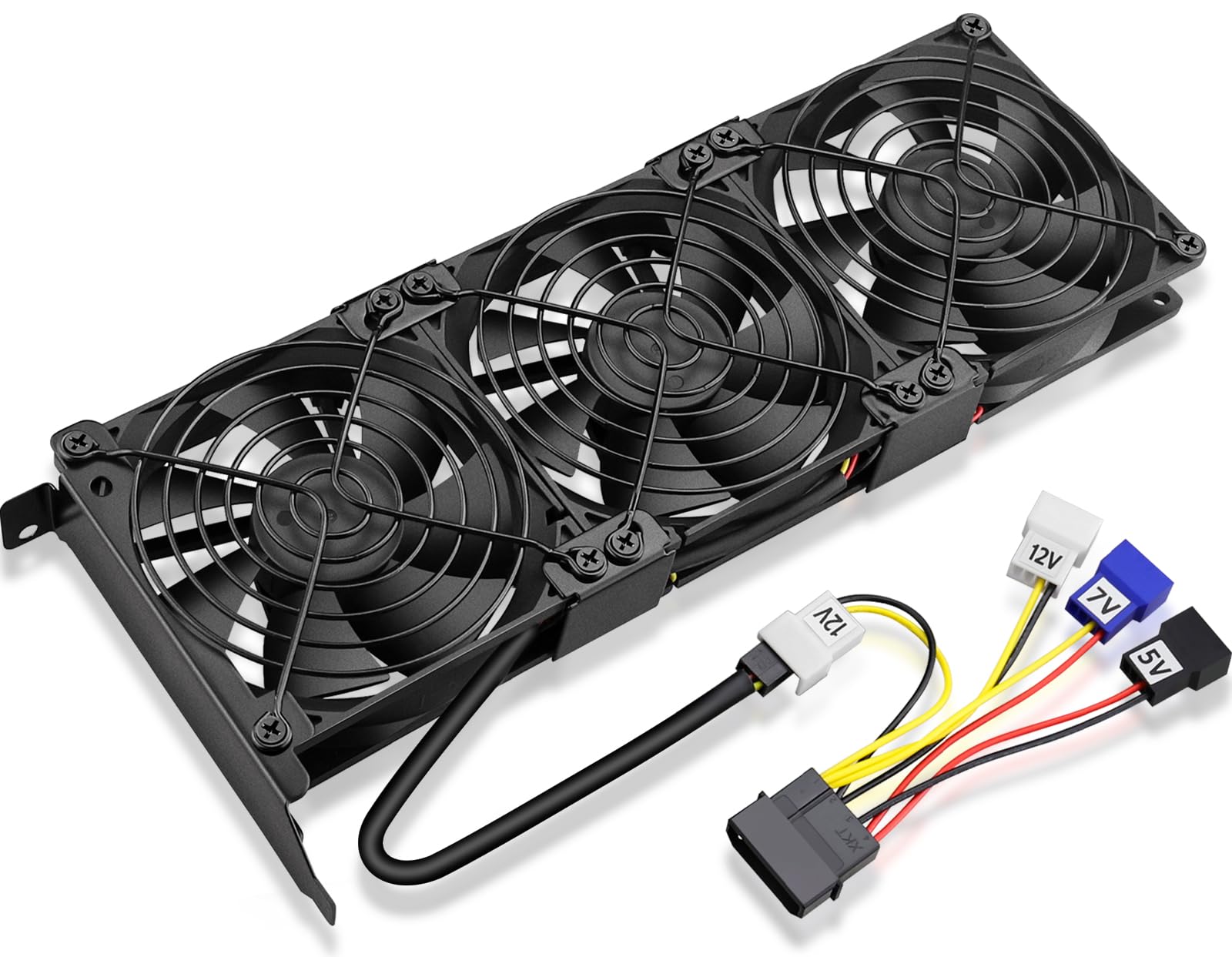 Graphic Card Fans, PCI Slot 3 x 90mm 92mm Fans, Graphics Card Cooler, Video Card VGA Cooler