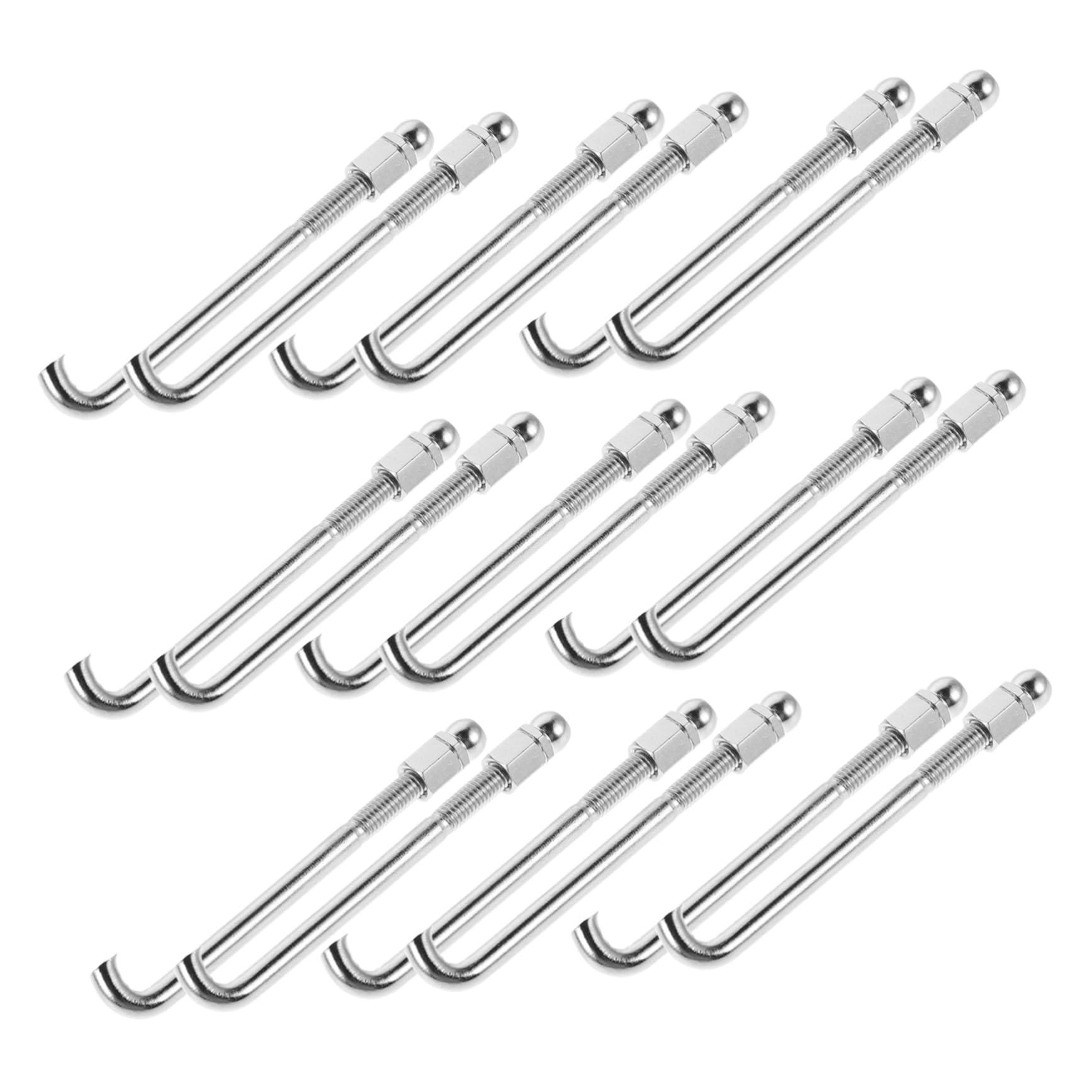 Abaodam Banjo Maintenance Essential 48 Piece Banjo Hook Banjo Parts Kit Guitar Setup Kit Tension Hooks