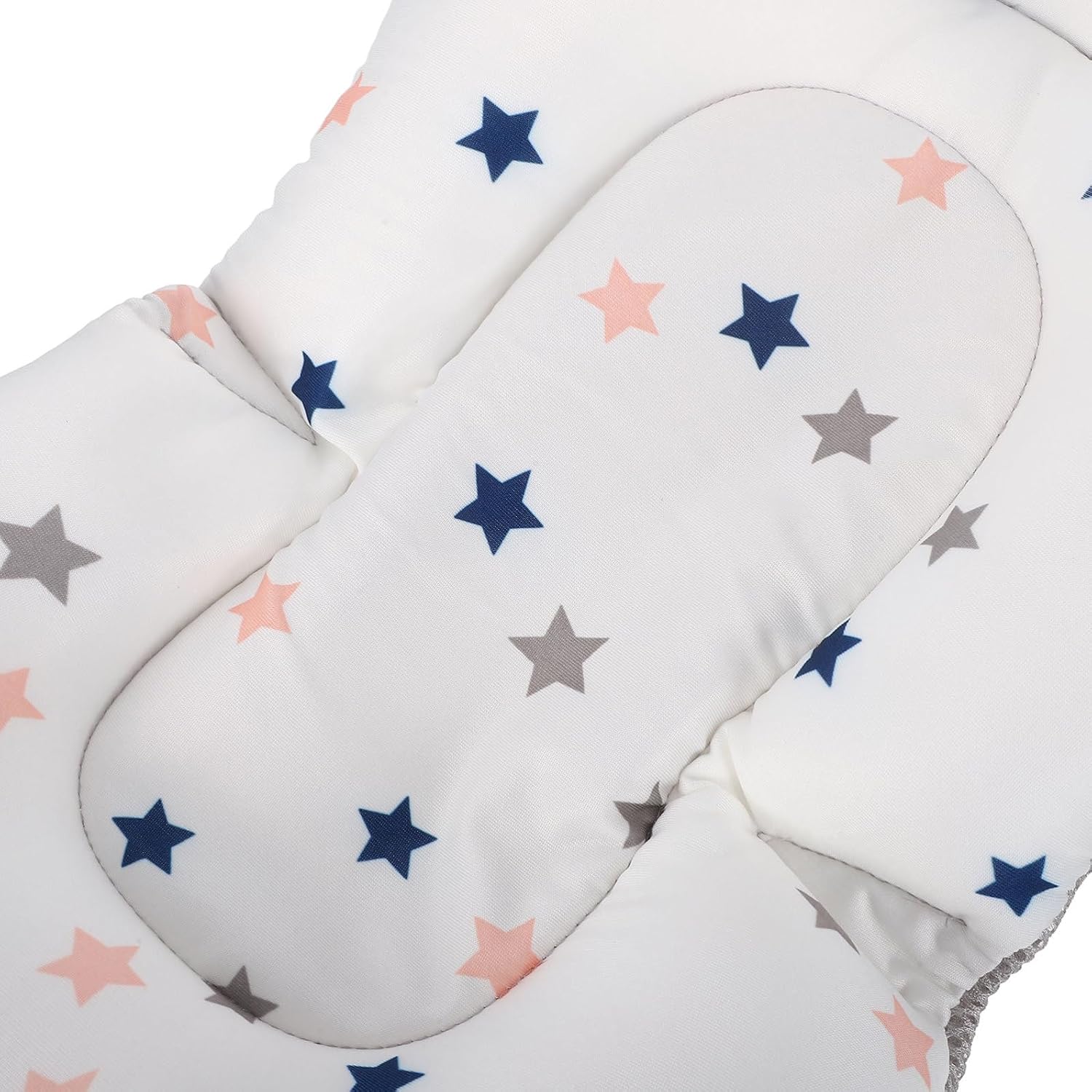 CHILDWEET Breathable Bath Cradle Support Cushion Lightweight Floating Tub Seat for Newborns Non-Slip Quick-Drying Tub Accessory with Head Neck Back Support
