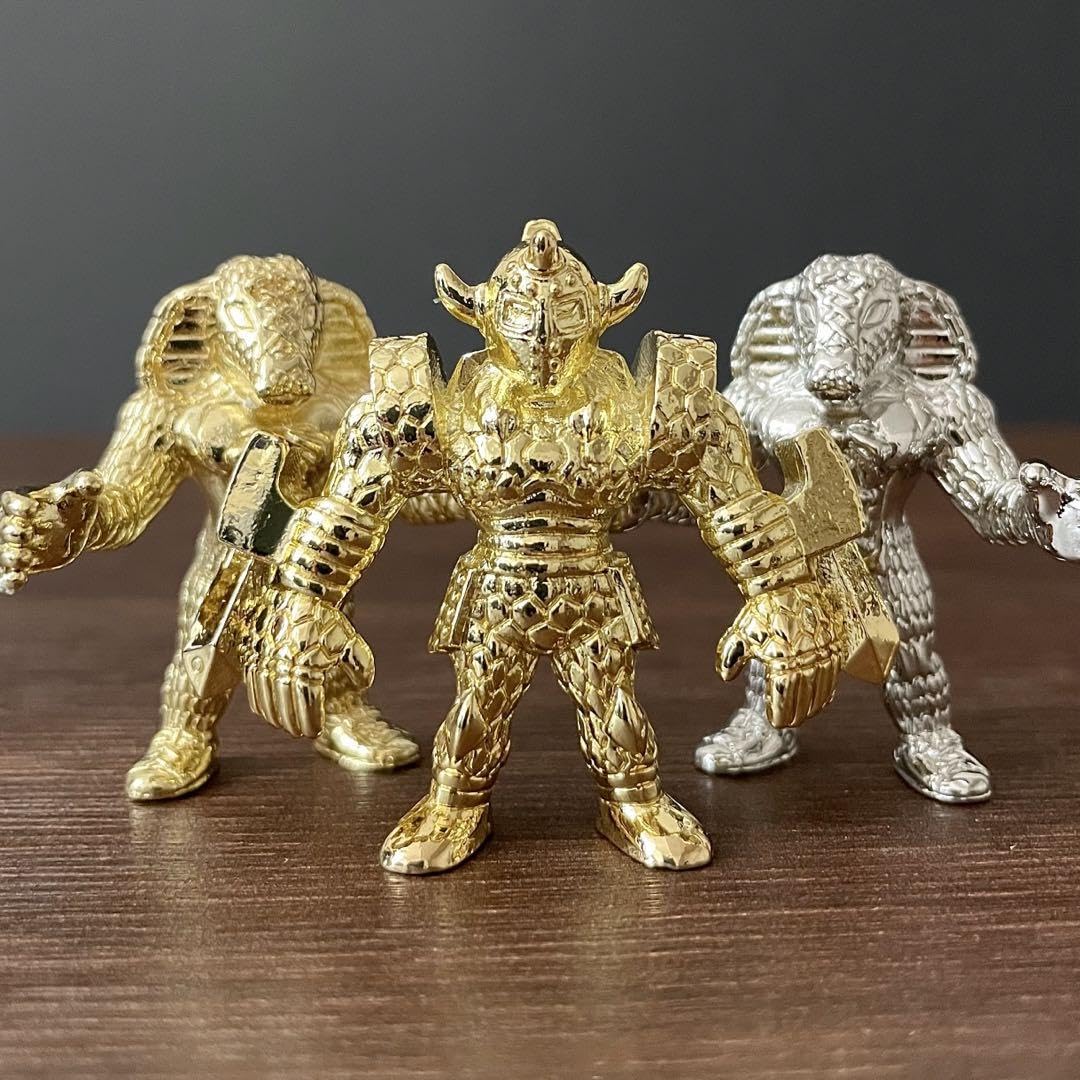 Amazon.co.jp: キン消し（キンケシ）悪魔将軍とスニゲーター 金銀