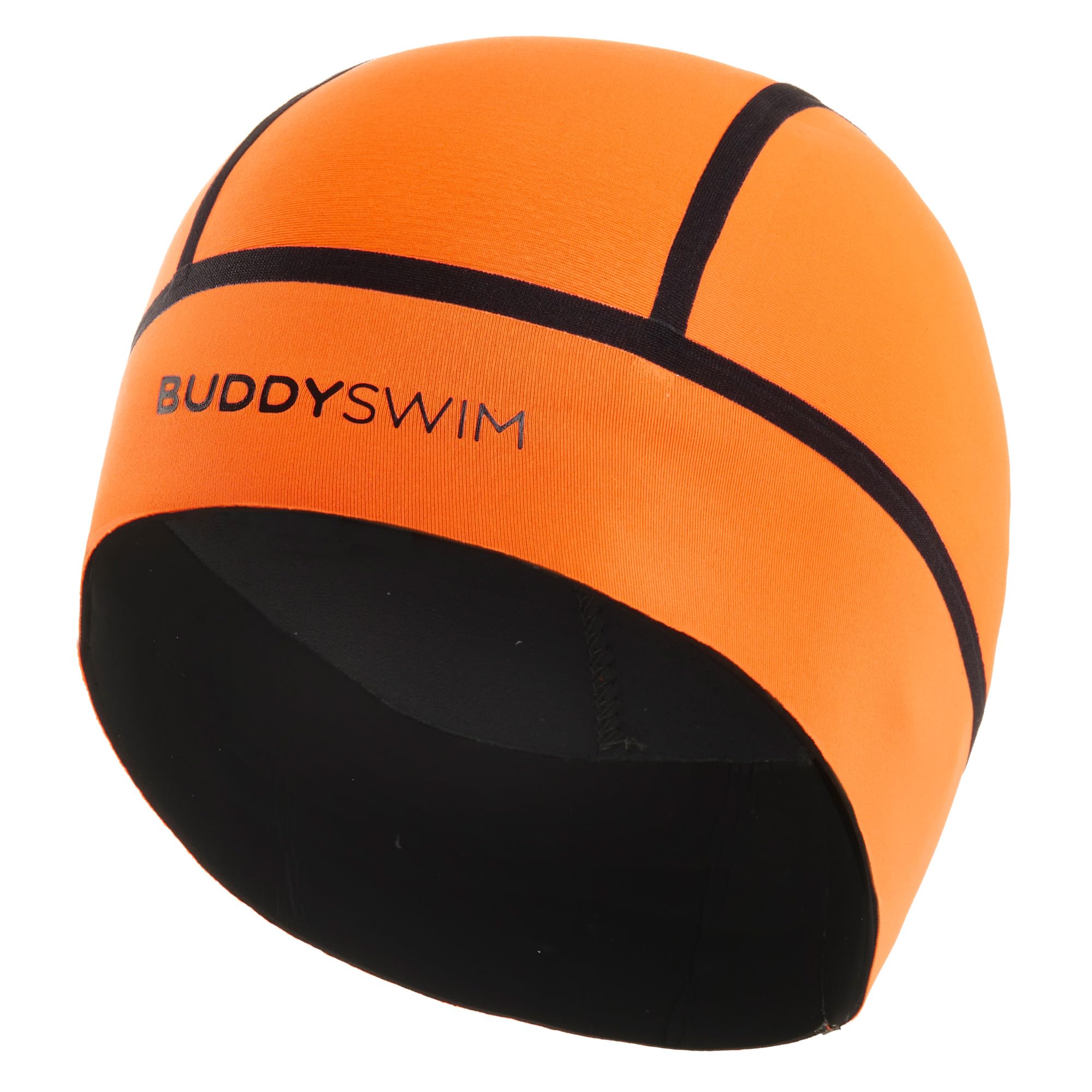 BUDDYSWIM Gorro de Natación de Neopreno sin Correa de Velcro para Natación en Aguas Abiertas.