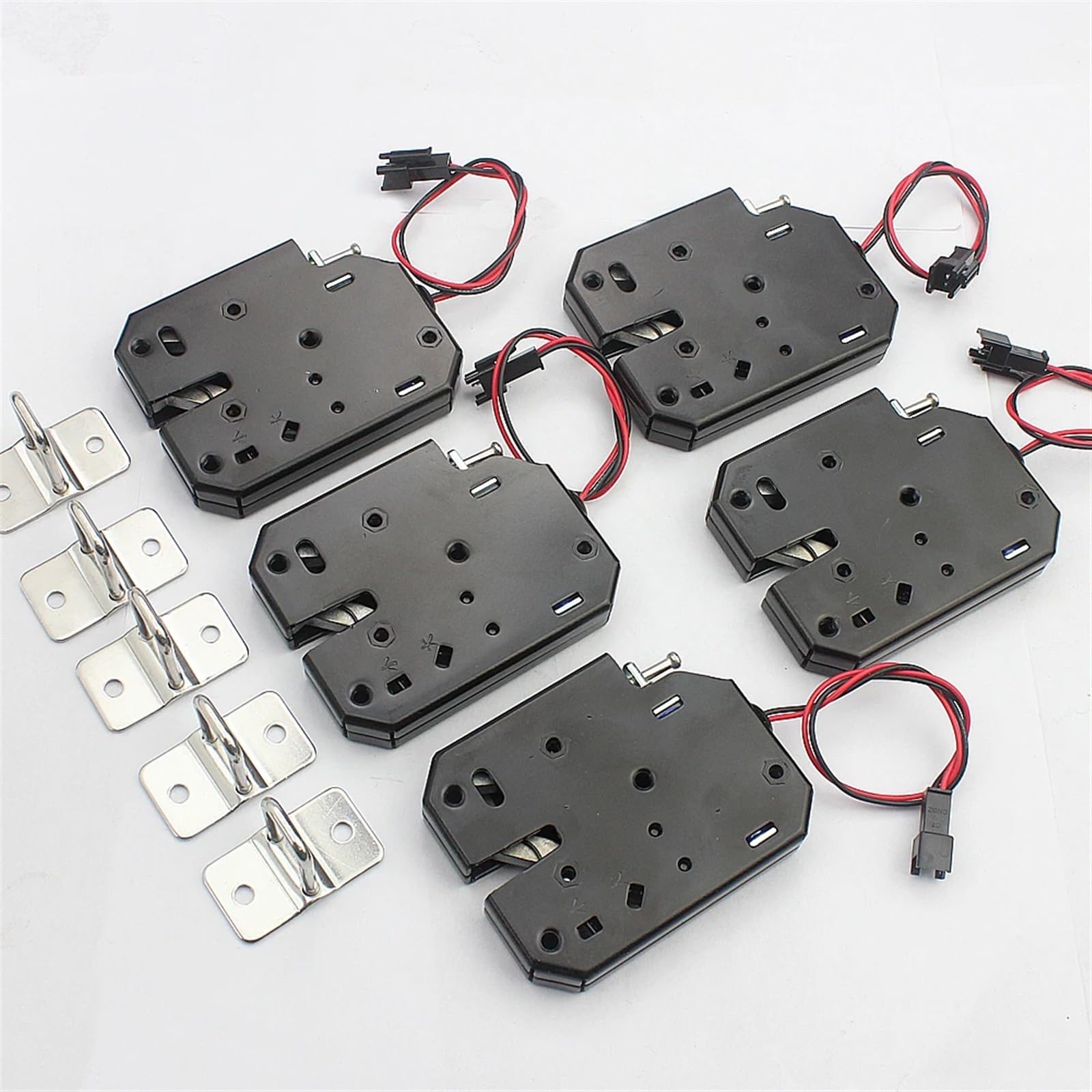 Serrure electromagnetique DC 12V petite gâche electrique mini verrou casier automatique