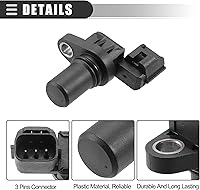 Vista 5 de Motoforti Sensor de posición del árbol de levas, para Mitsubishi Eclipse 1996-2005, ABS, MD327107, negro
