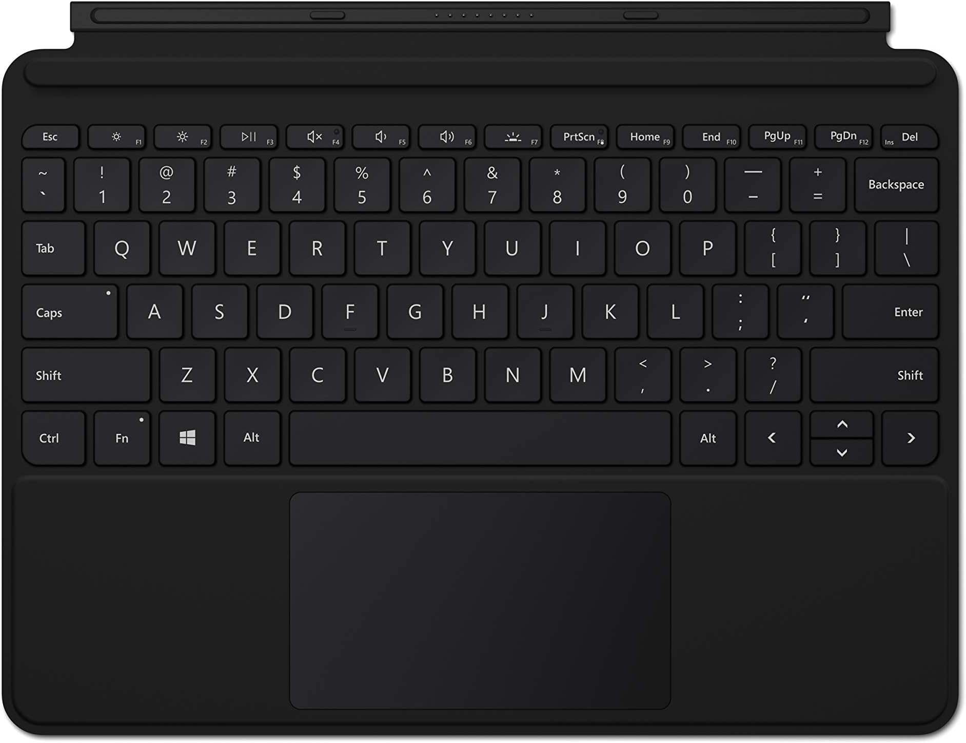 Microsoft Surface Go Type Cover (for Surface Go 1-4) (QWERTY English) Black (Renewed)