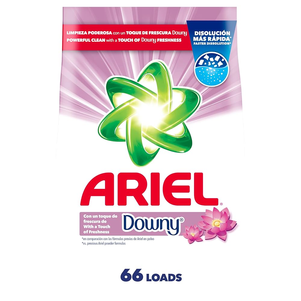 Ariel with a Touch of Downy Freshness, Powder Laundry Detergent, 105.8 ounces, 66 Loads