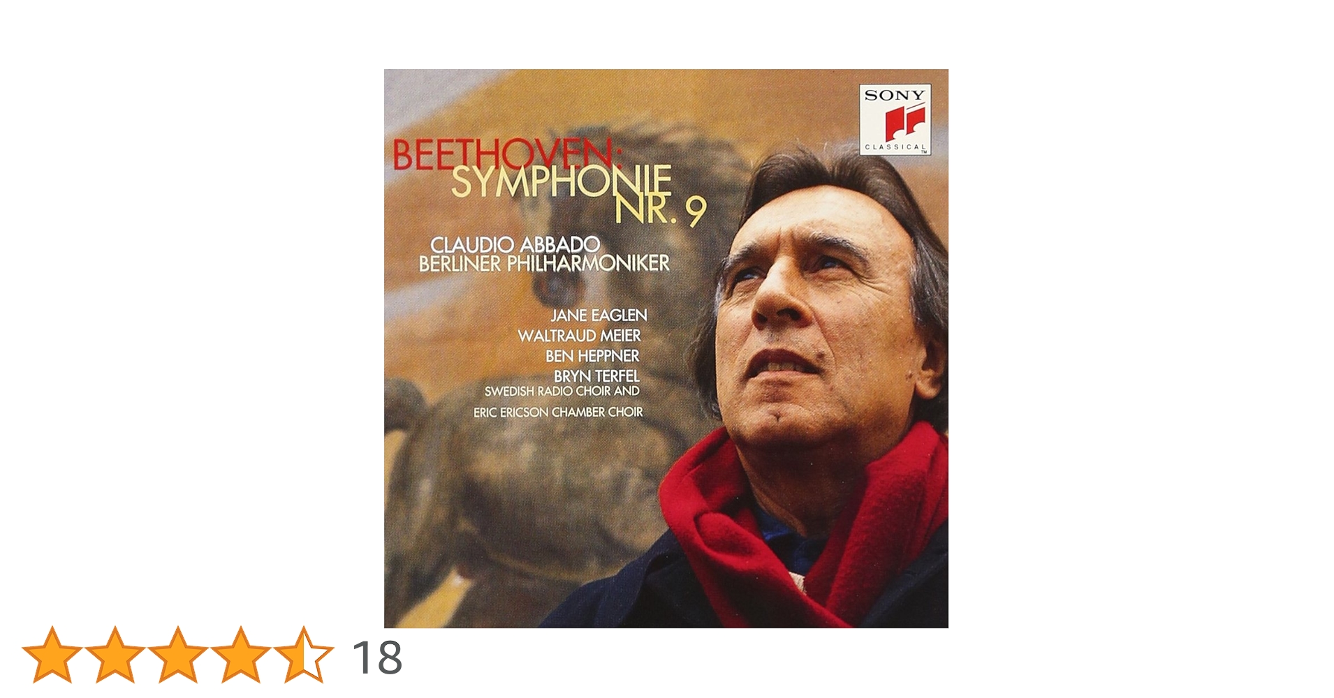 ベートーヴェン交響曲第9番　アバド合唱 ベートーヴェン：交響曲第9番《合唱》 [SHM-CD][CD