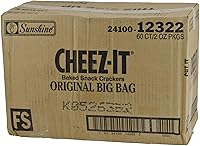 Vista 3 de CHEEZ-IT Galletas horneadas, galletas originales, bolsas de 2 onzas (paquete de 60)