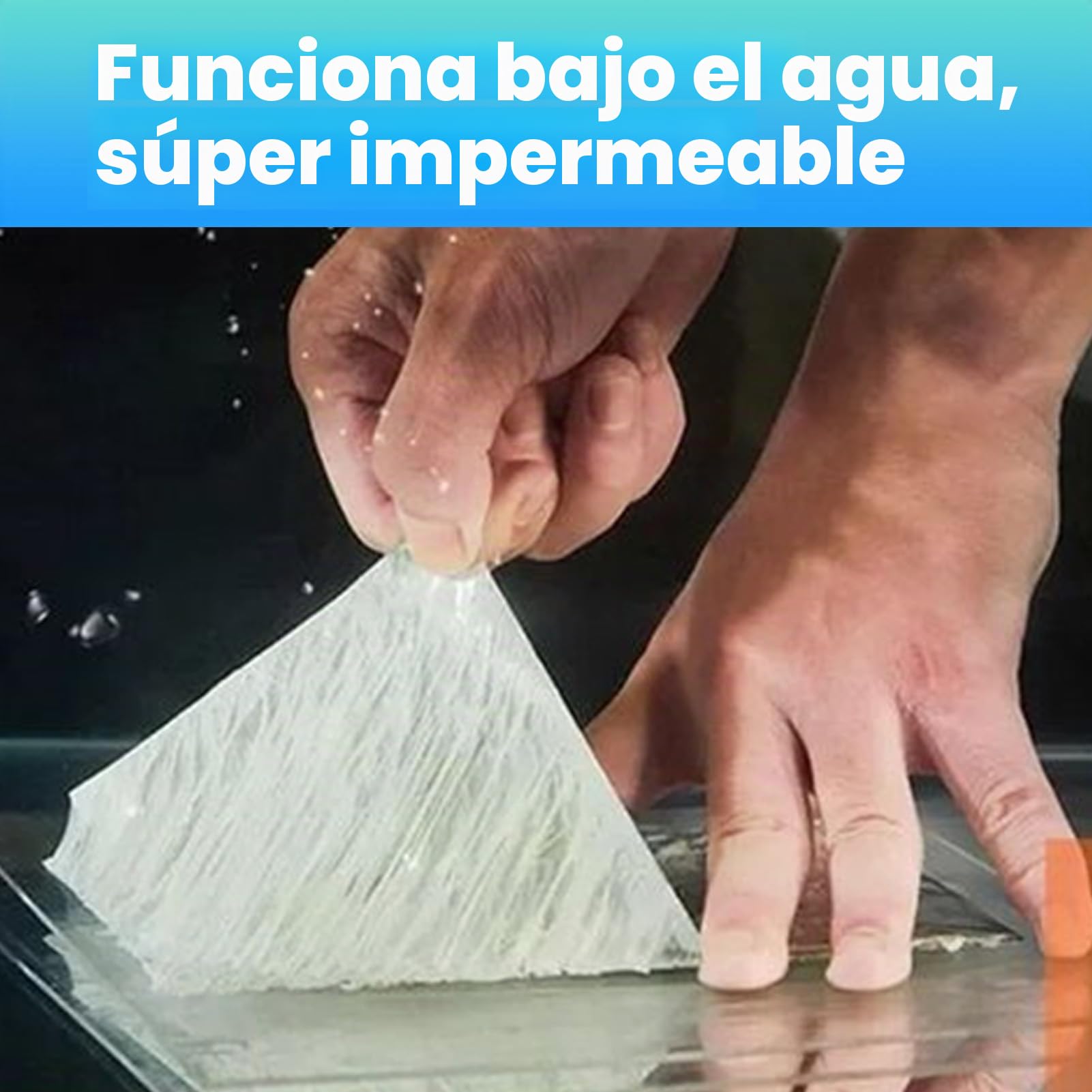 ADHES Cinta de Butilo Impermeable autoadhesiva, 20CM x 5M x 9Rollos, 47 mil de Espesor cinta aluminio adhesiva para fugas de techo, reparación de grietas, ruptura de tuberías