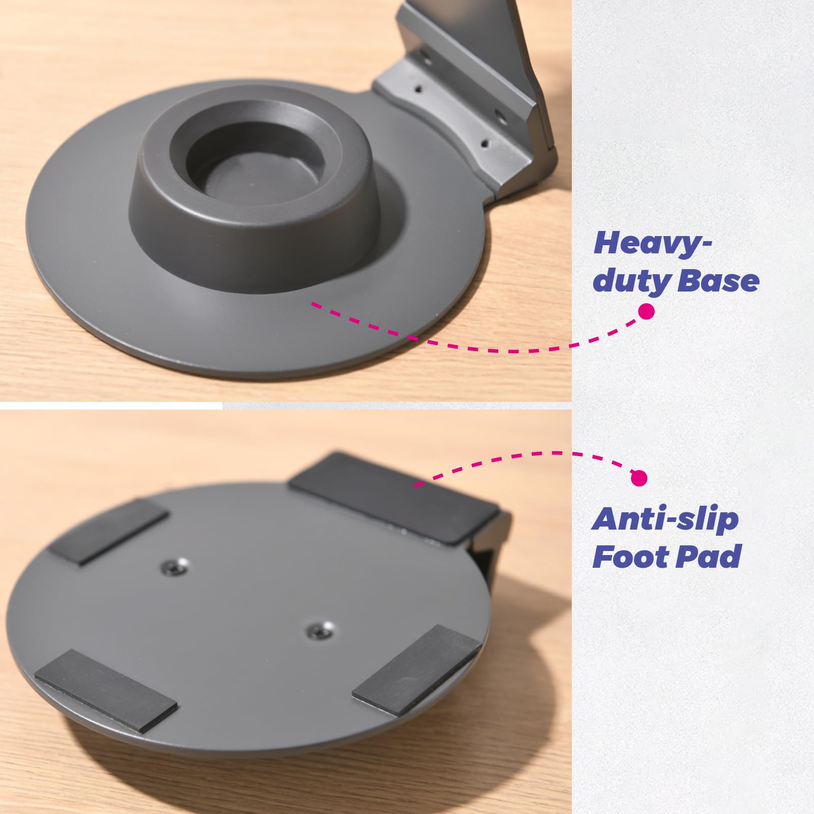 Supporto per asciugacapelli Compatibile con Dyson, Supporto per asciugacapelli Senza Foratura, Compatibile con Dyson, Supporto con Gestione dei Cavi, Organizer da Bagno