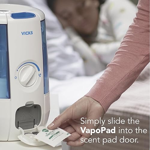 Miniatura 3 de Vicks VapoPads 6 unidades  Almohadillas de vapor de mentol calmantes para humidificadores vaporizadores vaporizadores sin agua y enchufes VSP-19