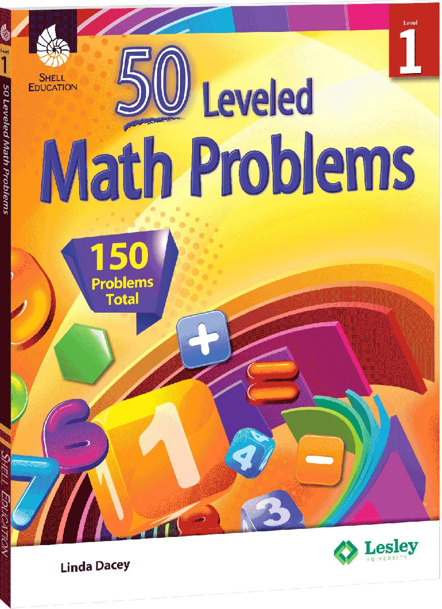 50 Leveled Math Problems Level 1