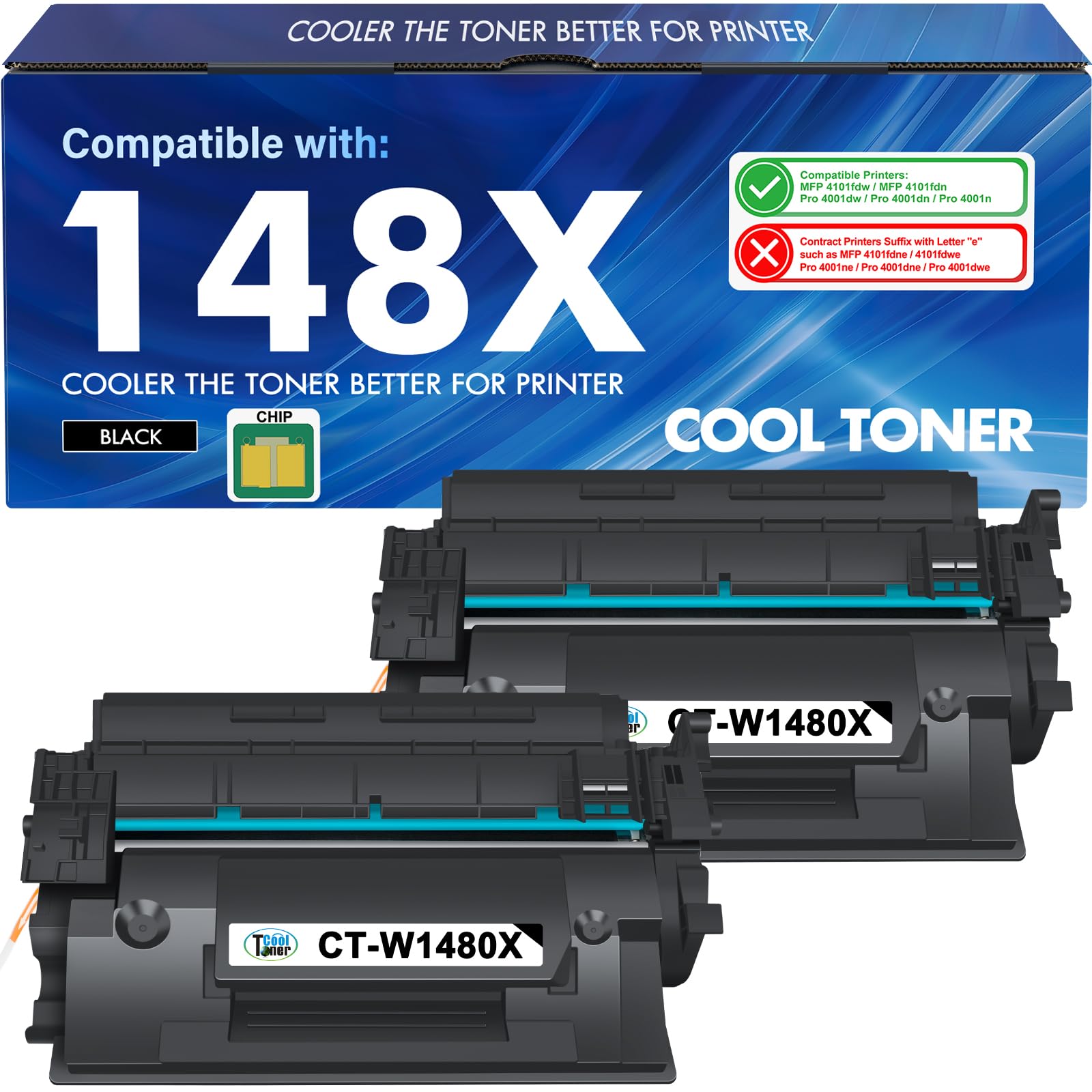 Toner HP 149A noir compatible de rechange pour impression laser de bureau - 7