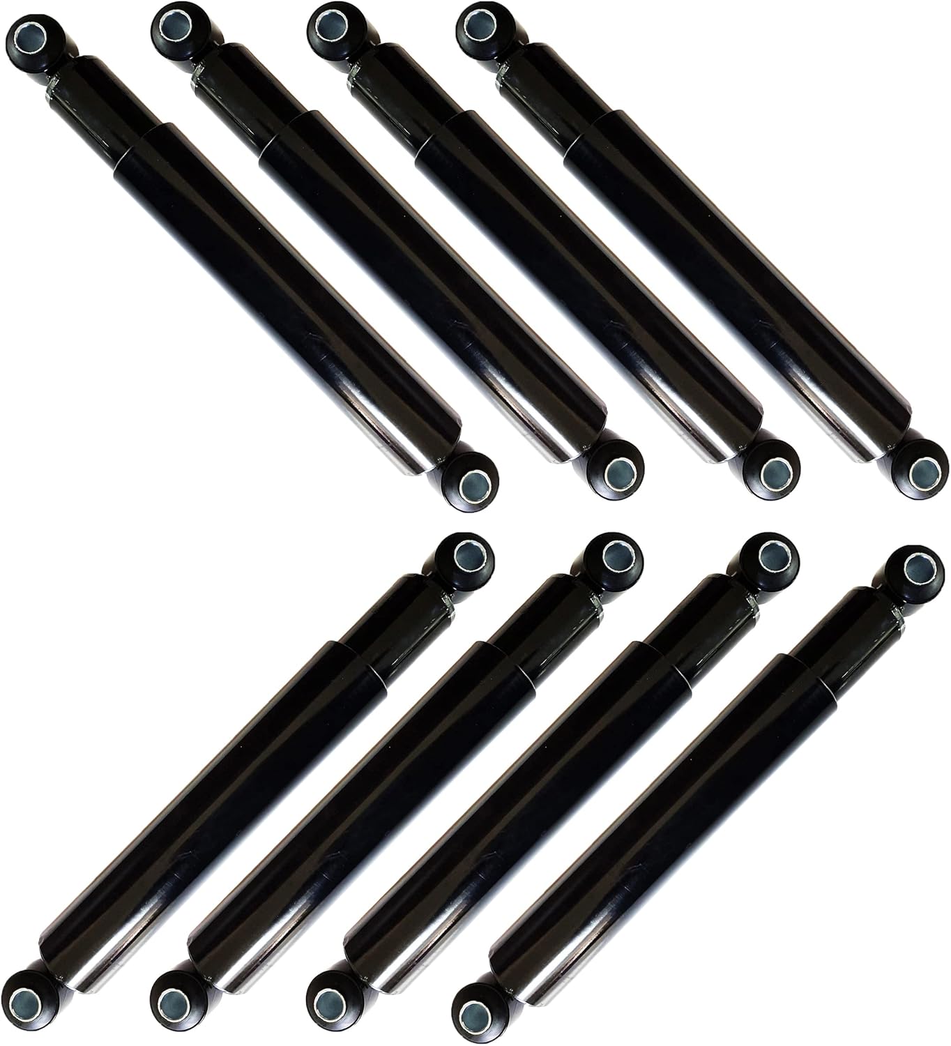 TORQUE 2 PCS Heavy Duty Shock Absorber for Ford B-700, B-800, F-700, F-800, F-53 Motorhome, FT900 (94–98), Mack CH, CL, CX, Cascade, East MFG, SAF Holland, Hendrickson Replaces Gabriel 83125