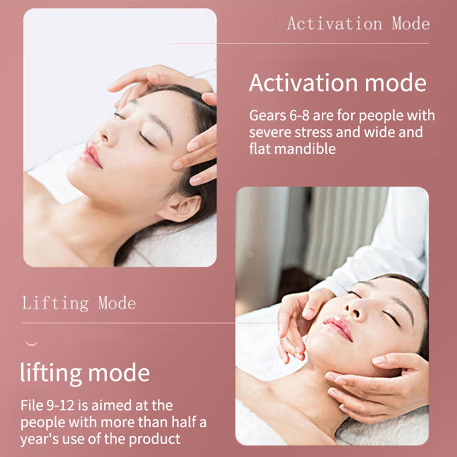 Dispositif de massage facial électrique Instrument de beauté universel | Dispositif de massage du visage avec télécommande pour les adultes Formes du visage allongées