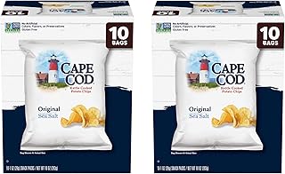 Cape Cod Potato Chips Original, 1 Oz, 10 Ct (Pack of 2)