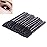 BIHRTC 100PCS Eyelash Spoolies Eyelashes Brush Mascara wands liner Brushes Makeup Tools Eyelash liner Brushes Disposable Makeup Applicator Kit for Women Girls Salon Beauty Cosmetic Make Up Tool