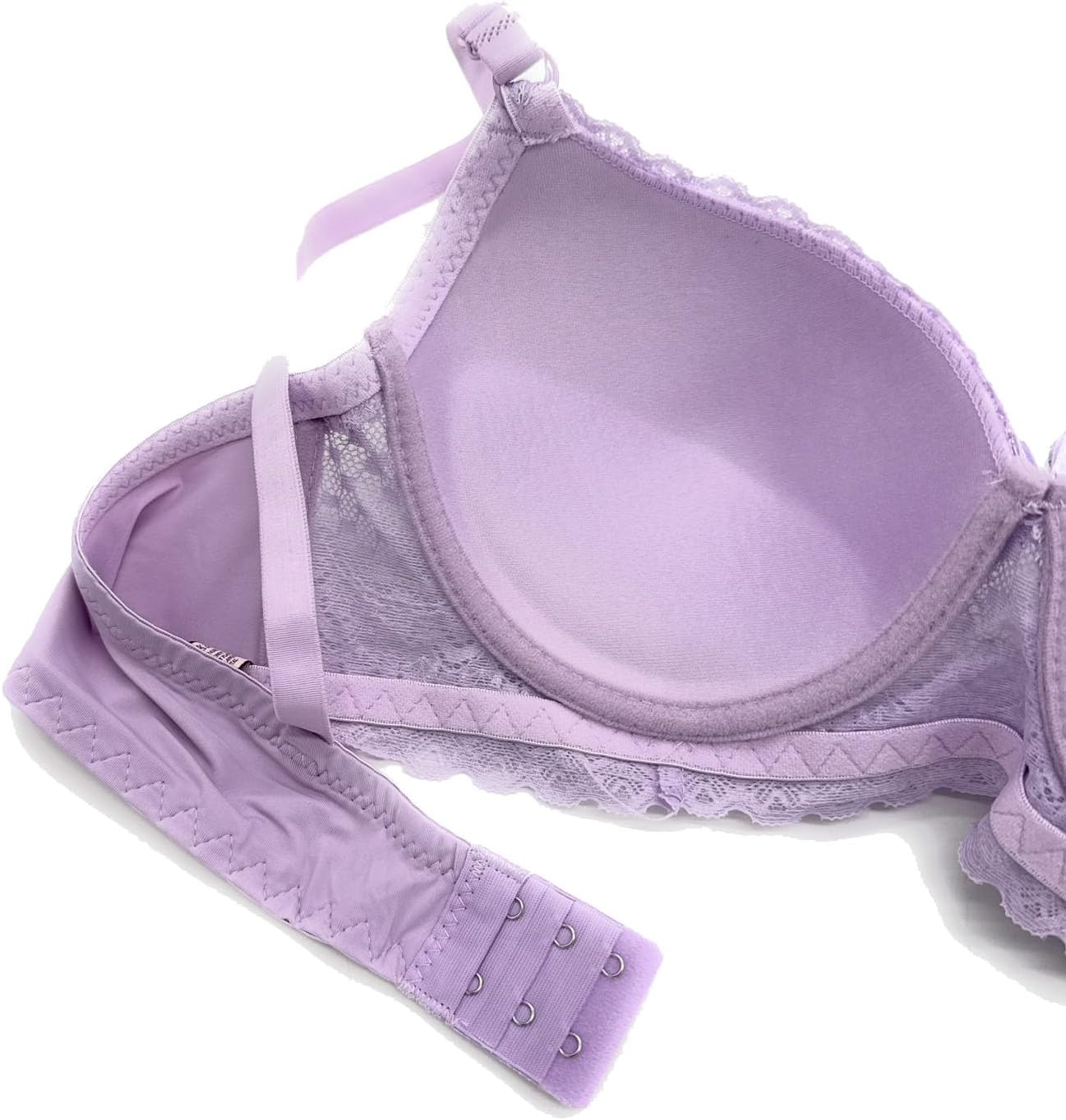6 Pieces Full Cup/Demi Wired Gentle Pushup Push Up Bra A/B/C