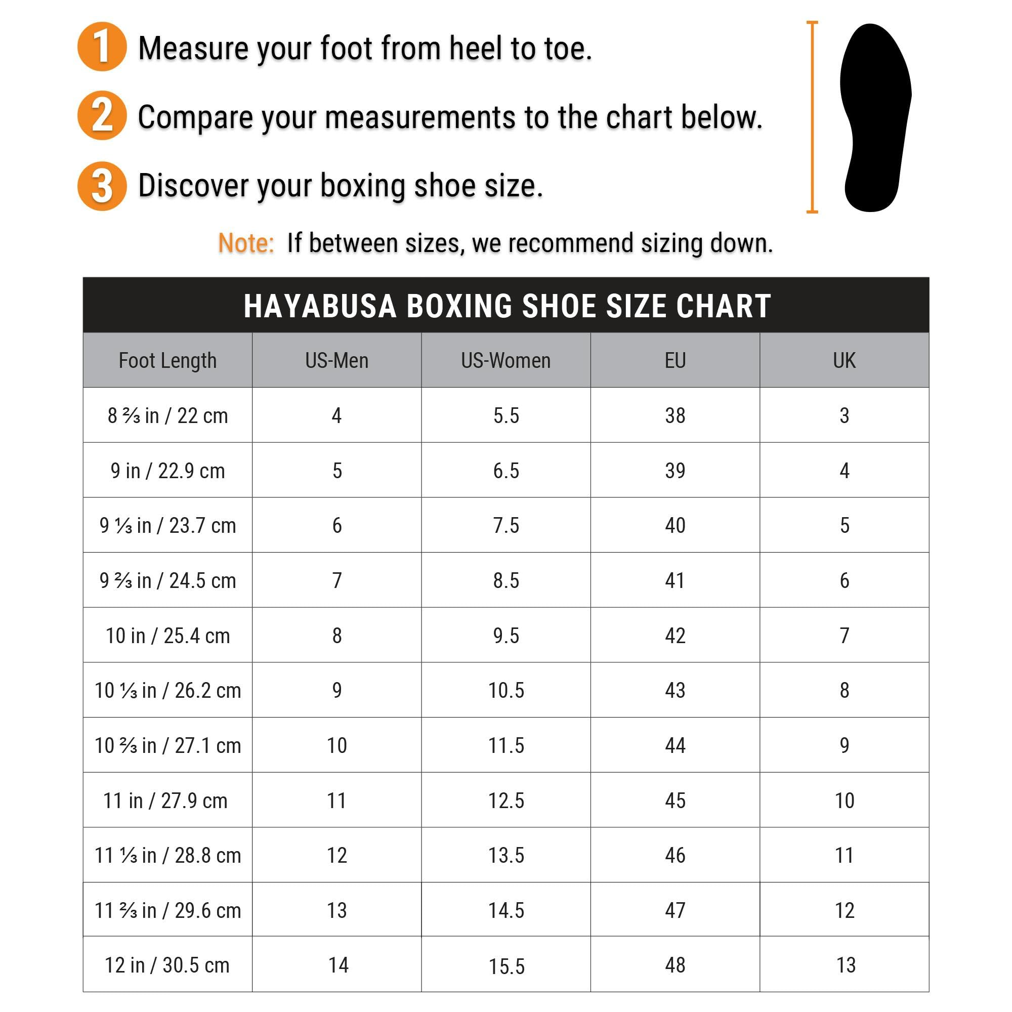Hayabusa Mayweather Champ - Zapatos de boxeo para hombre y mujer
