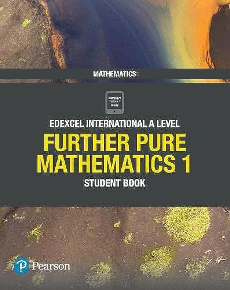Pearson Edexcel International A Level Mathematics Further, 41% OFF